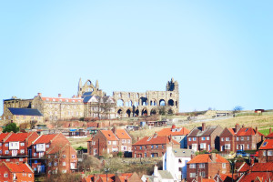 Ruins of Whitby Abbey in North Yorkshire