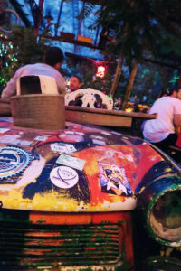 Szimpla Kert ruin bar Budapest, Hungary