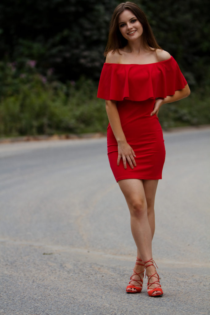 red-quiz-dress