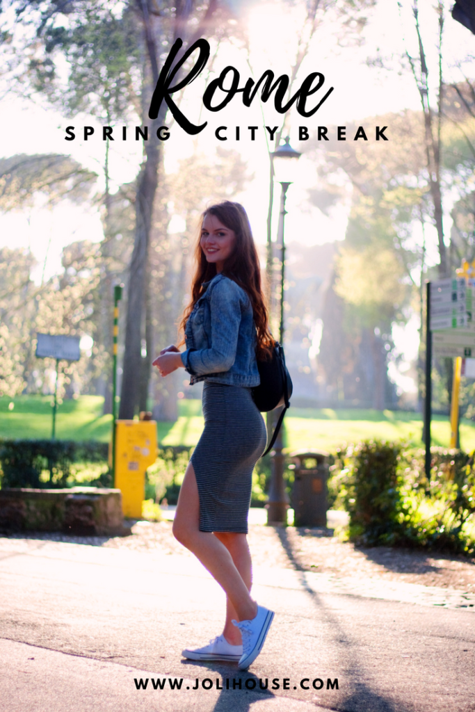 Rome spring city break tips; things to do in Rome; best tours in Rome of Vatican, Colosseum, city centre hotspots, Borghese gallery; European city break outfit