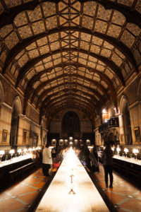 Interior of Keble College Oxford